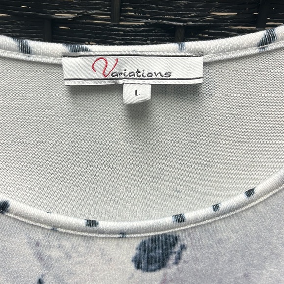 Calla Lily Print Top - Picture 2 of 4